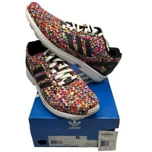 Adidas Torsion ZX Flux MultiColor Prism Running Shoes‎ M19845 Men's 12 Sneakers